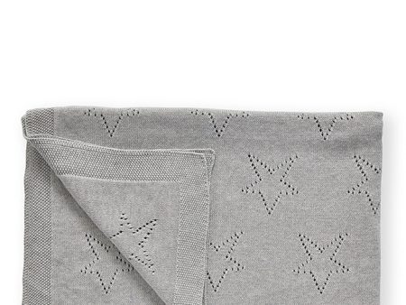 Personalised Baby Blanket - Star Grey For Discount