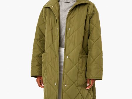 Army Green Sage Coat Online