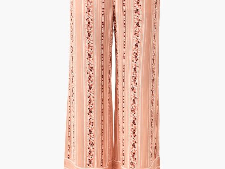 Pink Florence Wide Leg Pants Online Sale