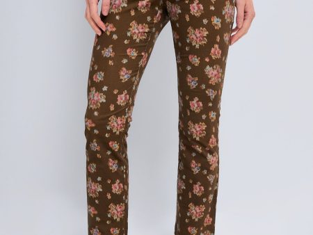 Hazel Bouquet Corduroy Ashford Pant Online Sale