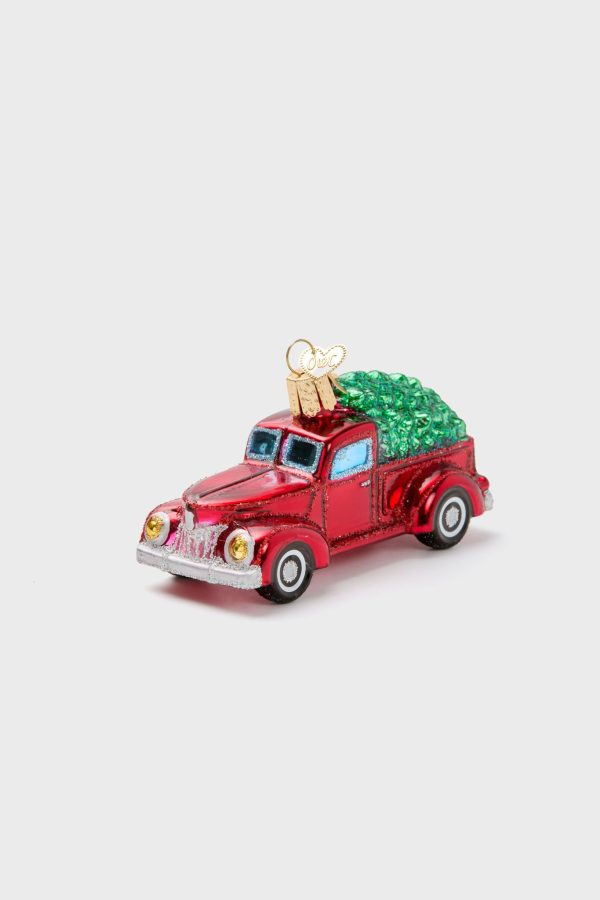 Old Truck With Tree Ornament Online Sale