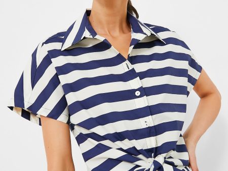 Awning Stripe Connor Blouse Online