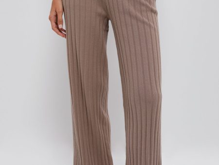 Fungi Simeon Wide Rib Knit Trouser on Sale