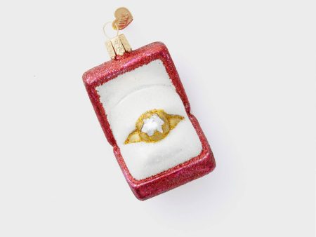 Ring In Box Ornament Online Hot Sale