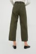 Olive Organic Barrel Work Pant Hot on Sale