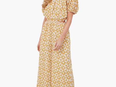 Lattice Fleur Honey Poplin Jumpsuit Fashion