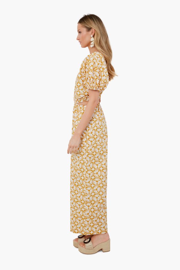 Lattice Fleur Honey Poplin Jumpsuit Fashion