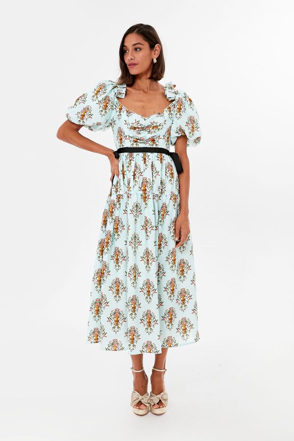 Remedios Yerbamora Midi Dress on Sale