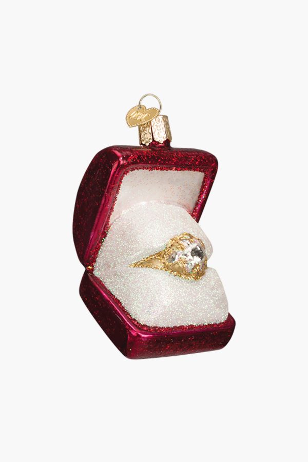 Ring In Box Ornament Online Hot Sale