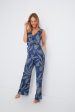 Cornflower Blue Micene Jumpsuit For Discount