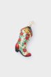 Christmas Cowgirl Boot Ornament Sale