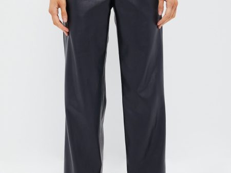 Night Sky Vegan Leather Soto Pant For Cheap