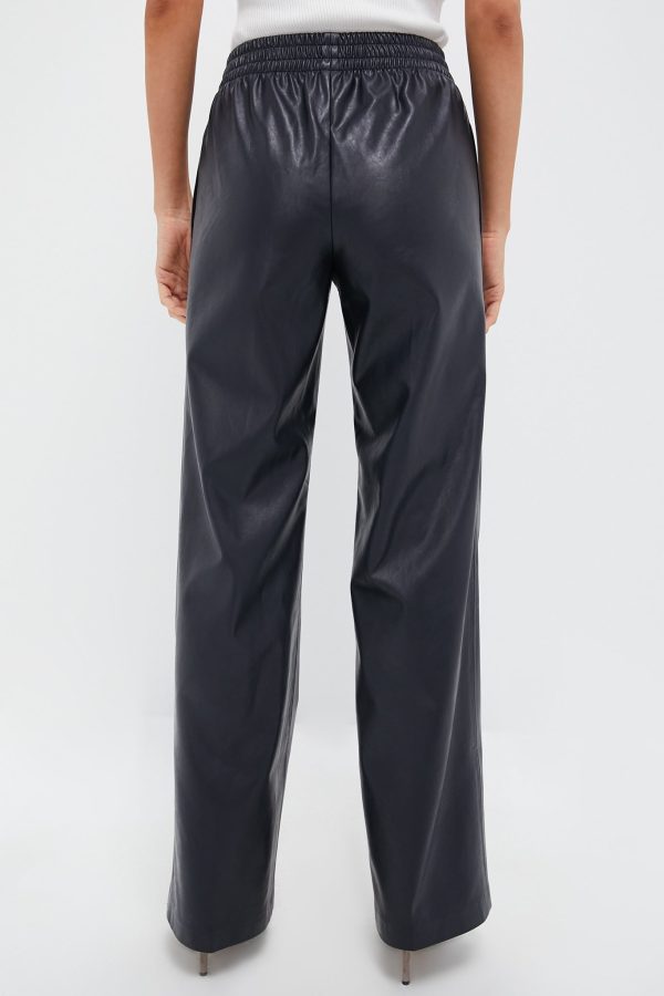 Night Sky Vegan Leather Soto Pant For Cheap