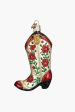 Christmas Cowgirl Boot Ornament Sale