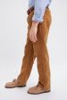 Corduroy Relaxed Fit Easy Pant with Drawstring Waist For Discount