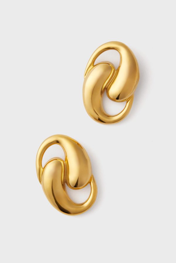 Sonia Large Knot Earrings Online now