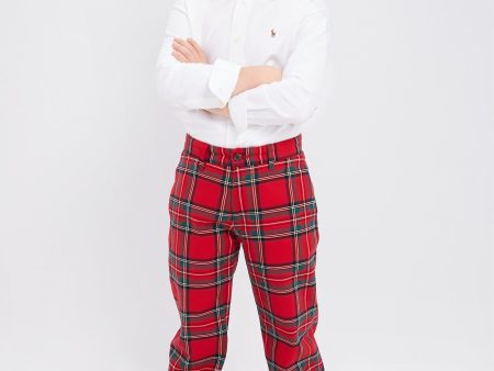 Royal Stewart Tartan Boys Holiday Pants For Cheap