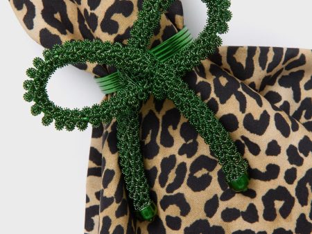 Green Bow Napkin Rings (Set of 4) on Sale