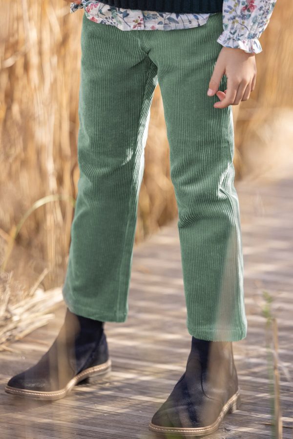 Celadon Corduroy Pants Discount