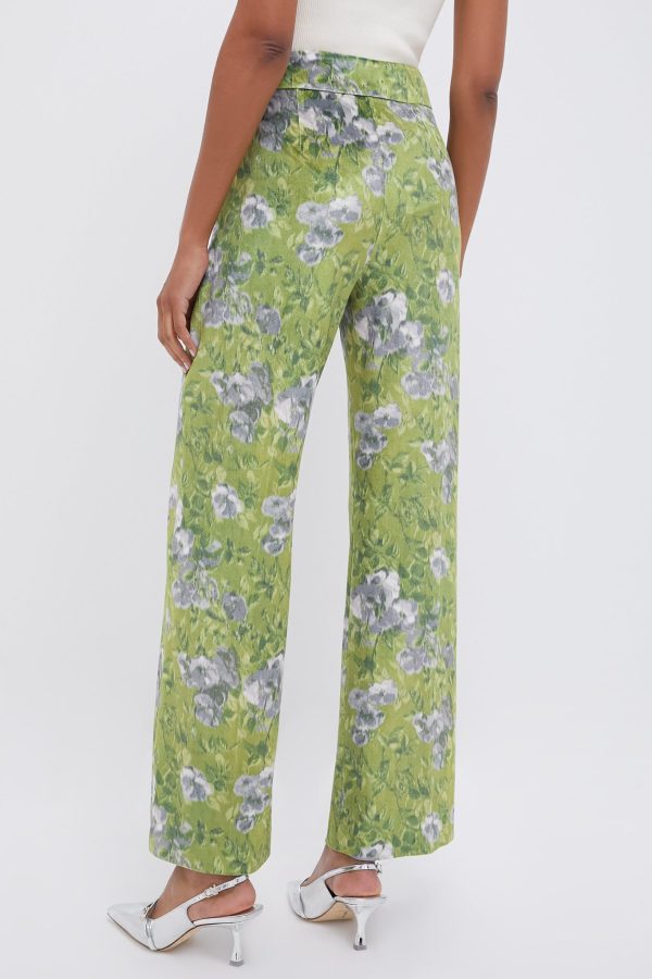 Muted Meadow Velvet Jax Pants For Sale