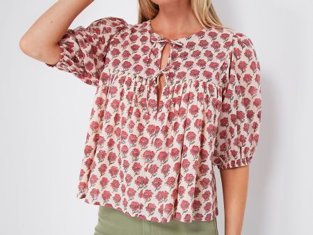 Alma Puff Isla Top For Cheap