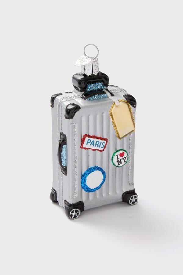 Rolling Suitcase Ornament Fashion