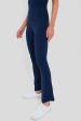 Navy High Rise Compression Millie Yoga Pant For Cheap