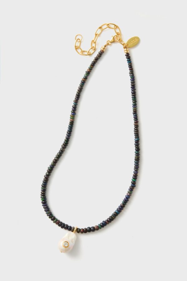 Black Opal Castillo Necklace Supply