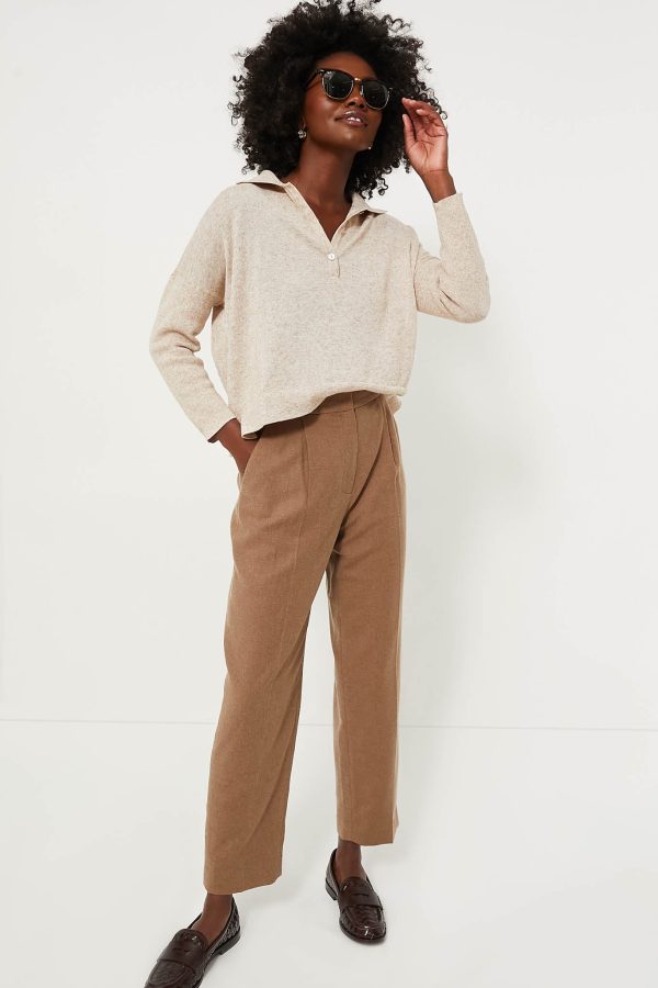 Heather Russet Netta Pant Supply