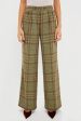 Sherwood Plaid Wool Tobin Pants on Sale