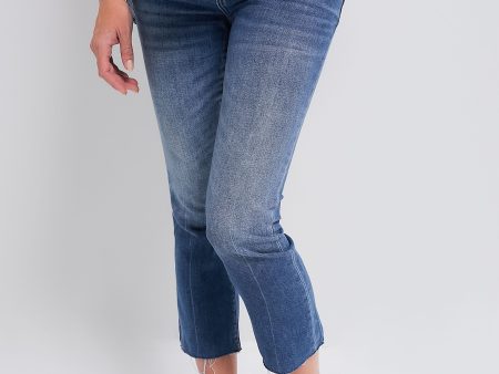 Indigo The Crop Maternity Jean Supply