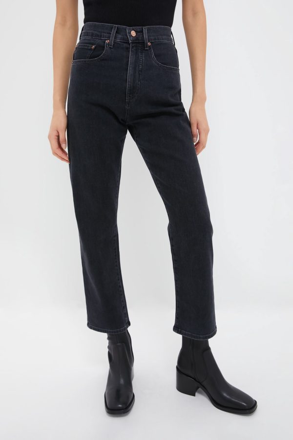 Fade to Black Indy Easy Bow High Rise Jean Sale