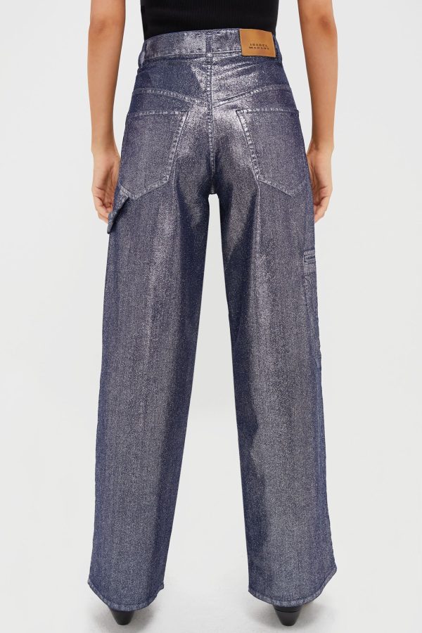 Silver Cover Pants Online Sale