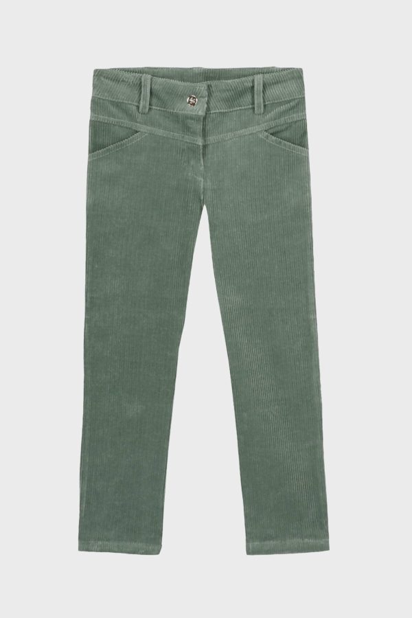 Celadon Corduroy Pants Discount