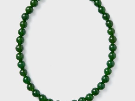 The Green Agate Mary Necklace Fashion