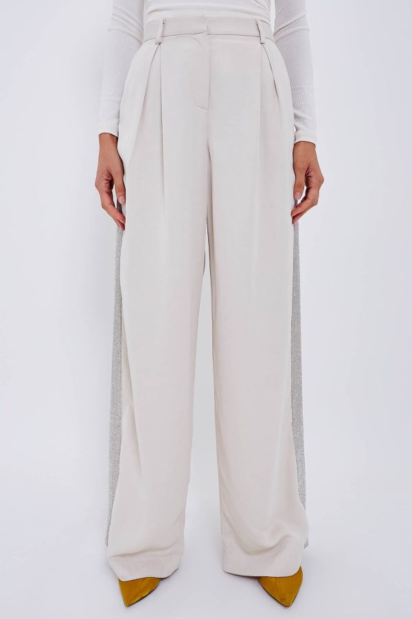 French Oak Sullivan with Beaded Tux Stripe Pant Sale