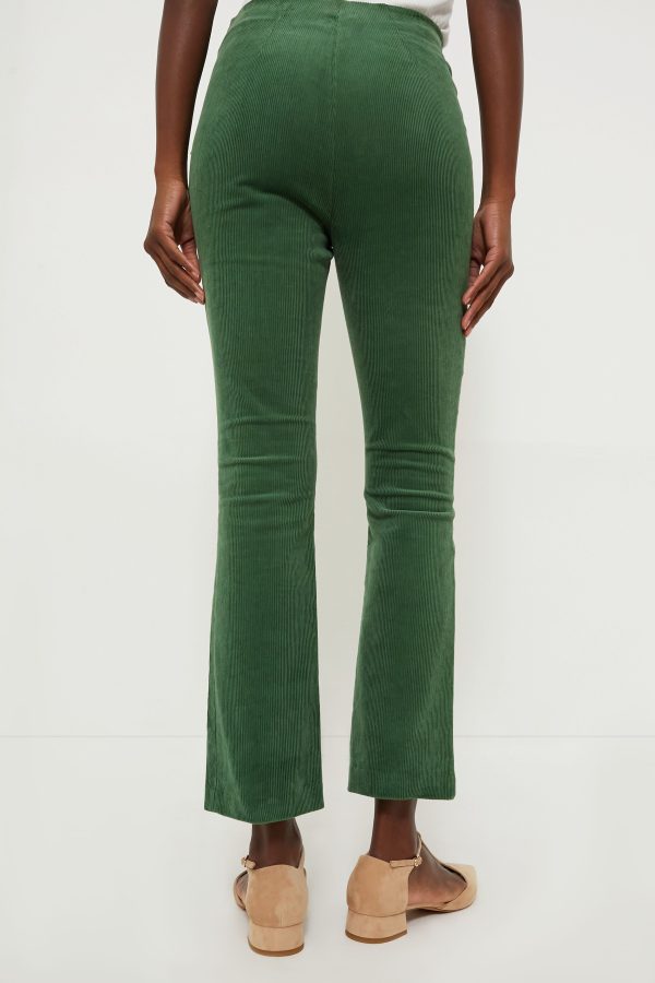 Green Corduroy Ashford Pants Online Sale