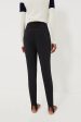 Black Aurora Skinny Stirrup Race Pant For Sale