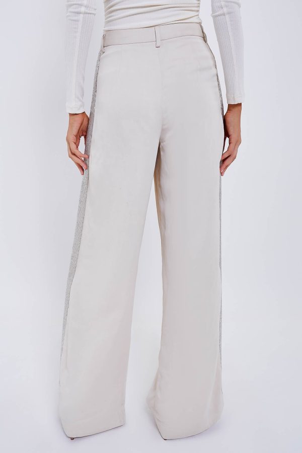 French Oak Sullivan with Beaded Tux Stripe Pant Sale