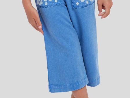 Stone Blue Flofi Pants Discount