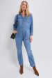 Indigo The Everyday Nursing Denim Jumpsuit on Sale