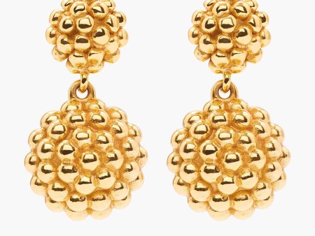 Berry Double Drop Earrings Online