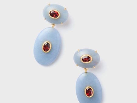 Blue Dorothy Earrings Cheap