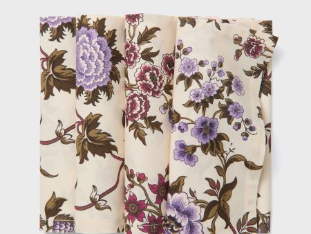 Chantilly Vine Printed Napkins Set of 4 Fashion