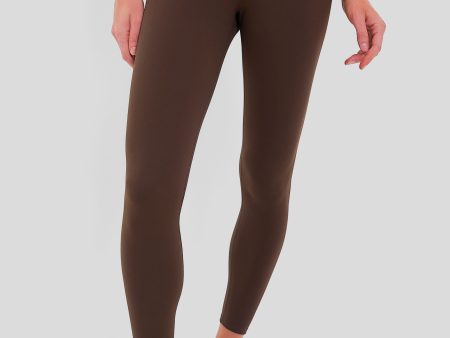 Chocolate Brown High Rise Compression MacKenzie Legging Supply