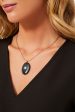 Black Tigre Pendant Necklace Hot on Sale