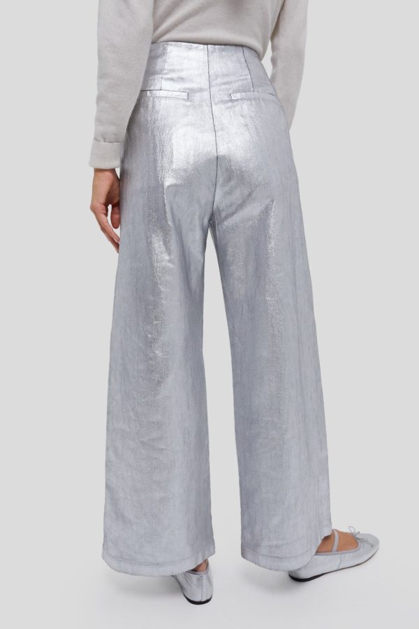 Silver The Sculpted Trouser Fashion