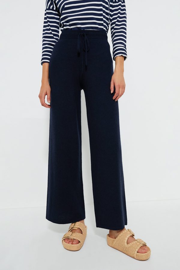 Navy Cashmere Jane Pant Supply