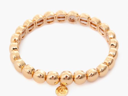 7mm Gold Bubble Bracelet Online