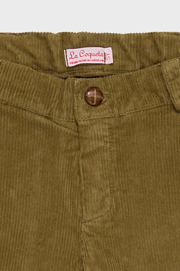 Biscuit Reinaldo Boy Corduroy Trousers Online Sale